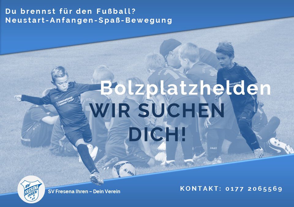 Nachwuchs gesucht
