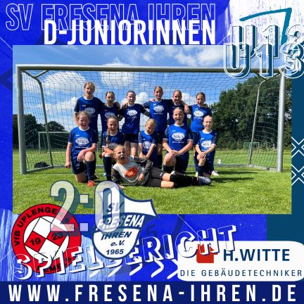 Mädchenfussball bei Fresena Ihren / Westoverledingen