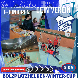 Turnierbericht: Bolzplatzhelden-Winter-Cup (E-Jugend)