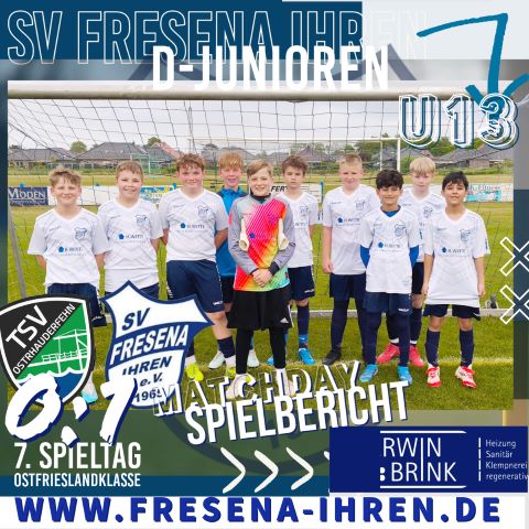 Arbeitssieg für unsere D1-Junioren