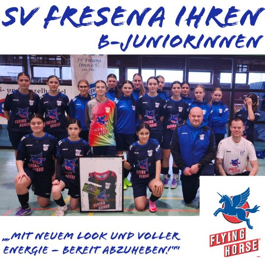 Flying Hoerse Sponsor unserer B-Juniorinnen