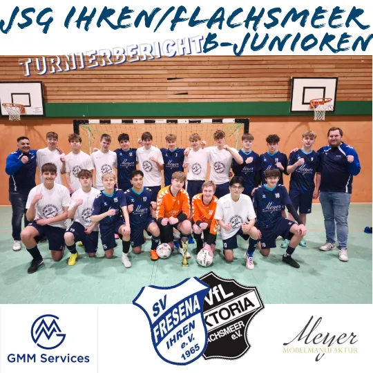 B-Junioren des SV Fresena Ihren beim WinterCup