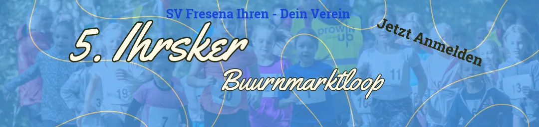 Ihrsker Buurnmarktloop 2026 beim SV Fresena Ihren